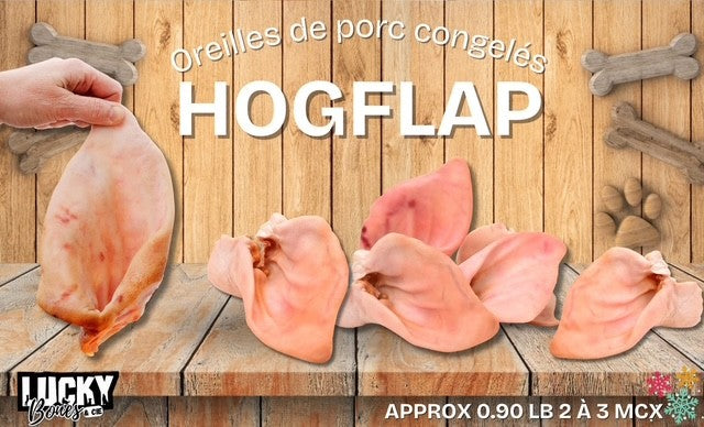 Oreille porc crue congelée
