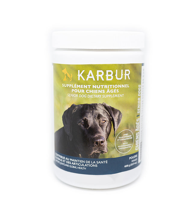 Supplément nutritionnel pour chiens actifs ou âgés