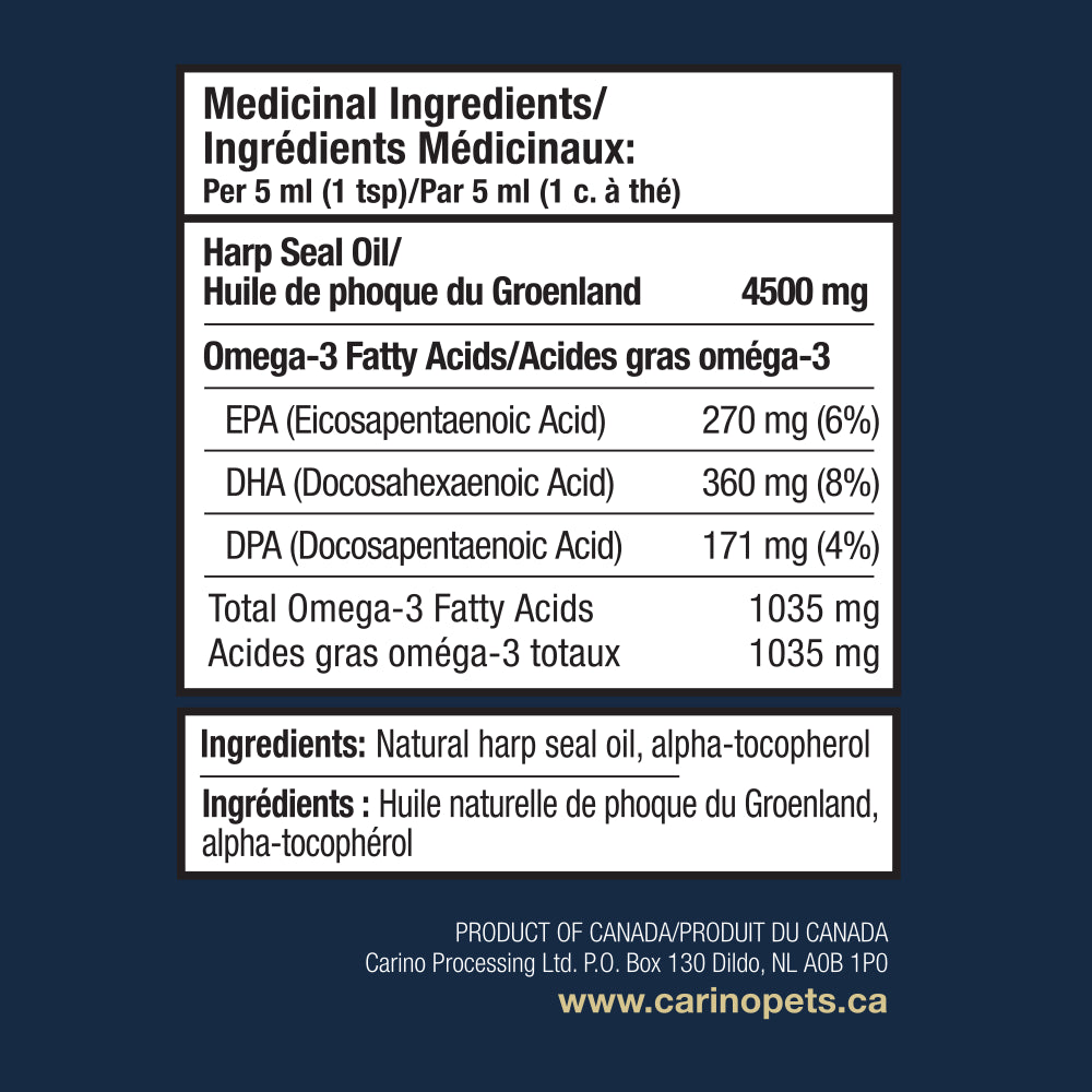 Huile de phoque du Groenland